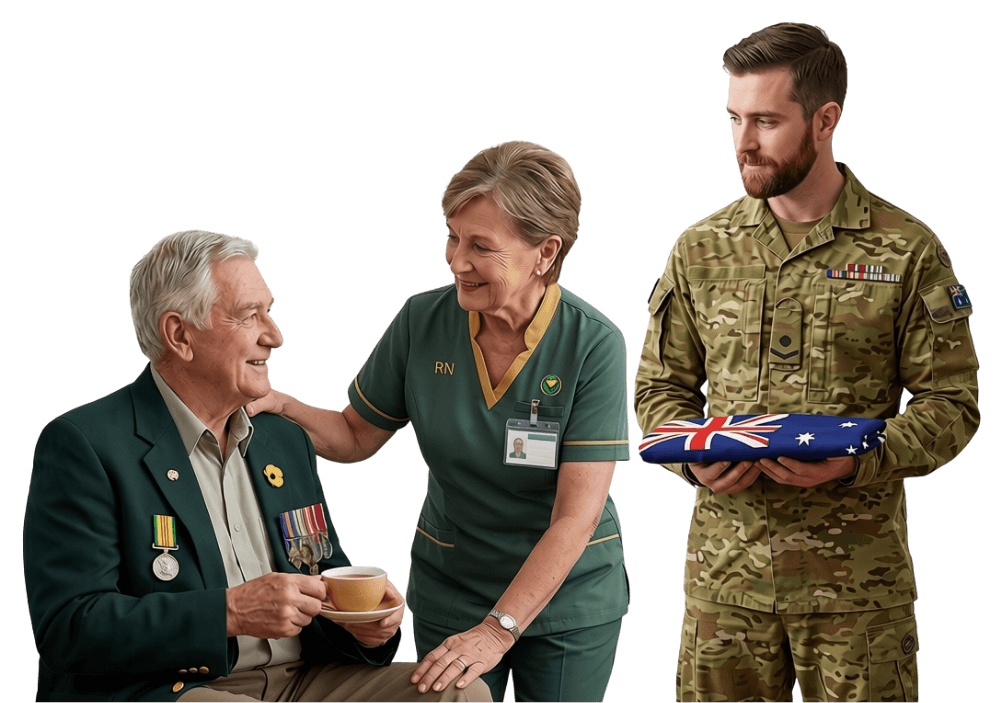 Compassionate nurse providing in-home care